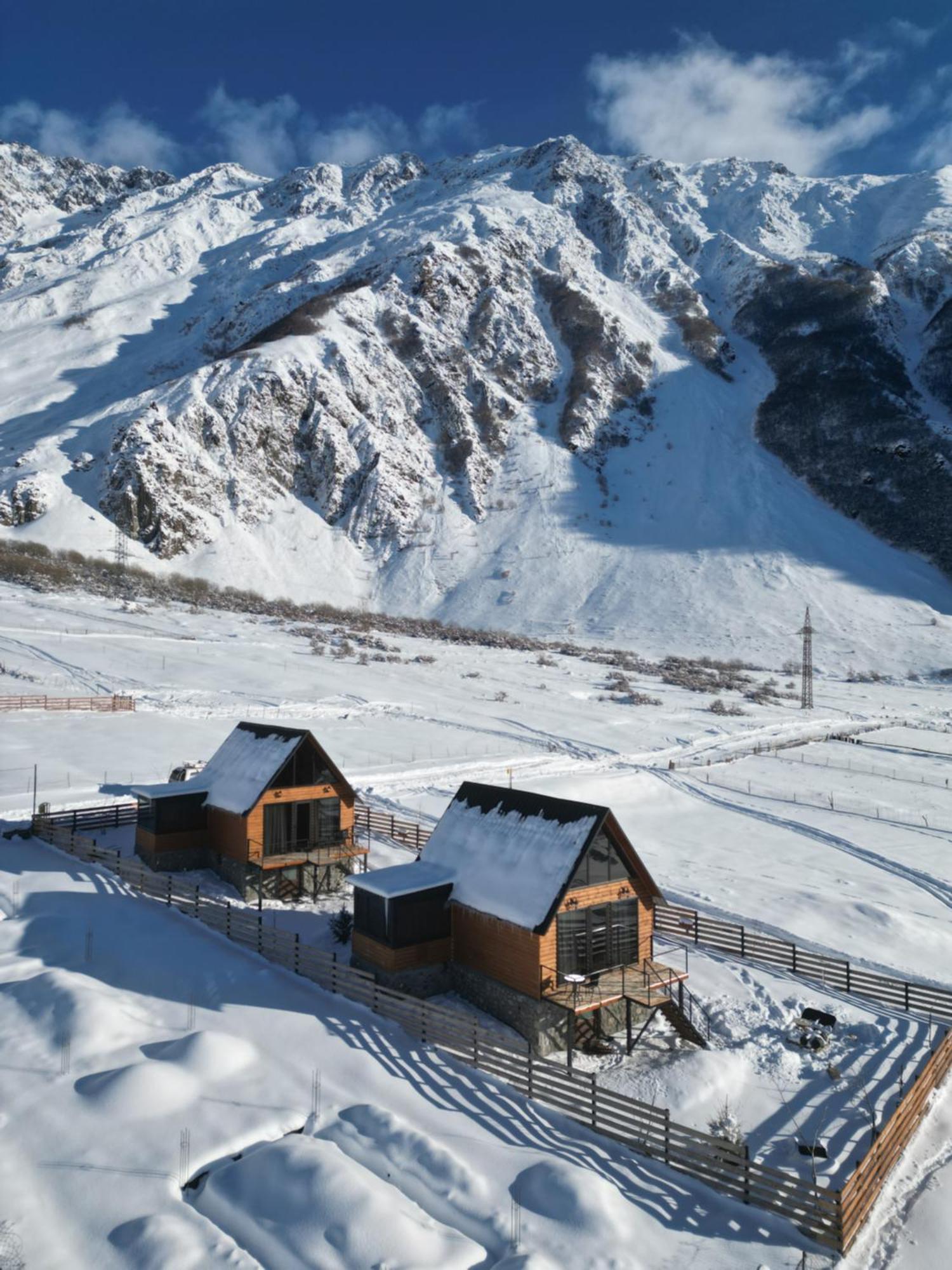 Traveler'S Cottages In Kazbegi Luaran gambar