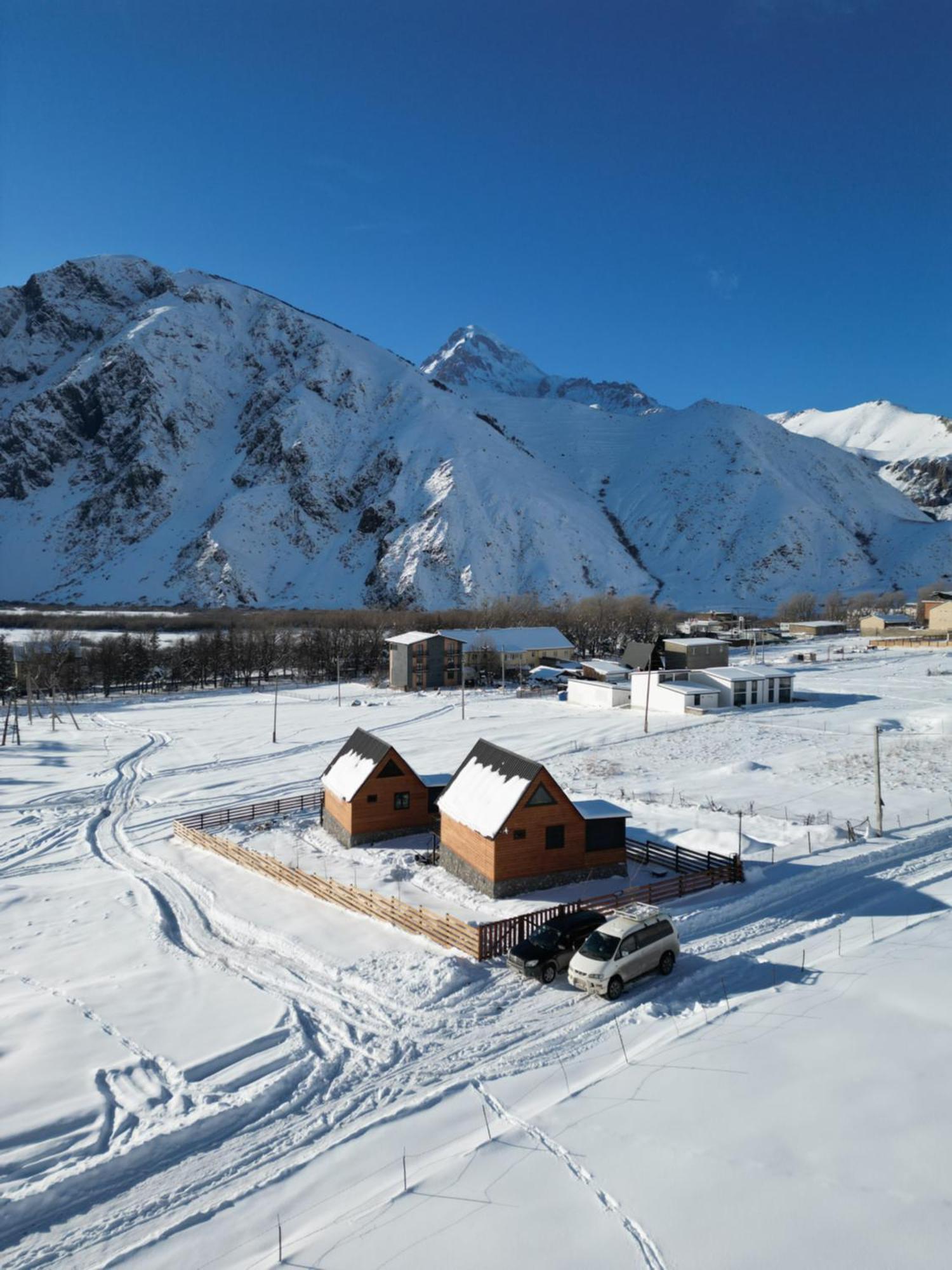Traveler'S Cottages In Kazbegi Luaran gambar