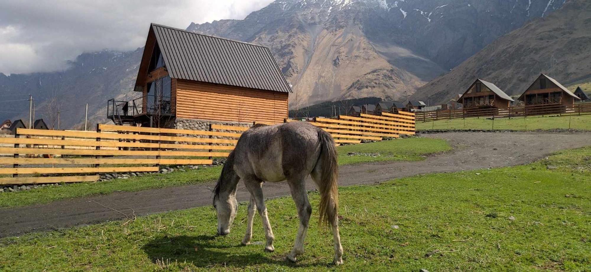 Traveler'S Cottages In Kazbegi Luaran gambar